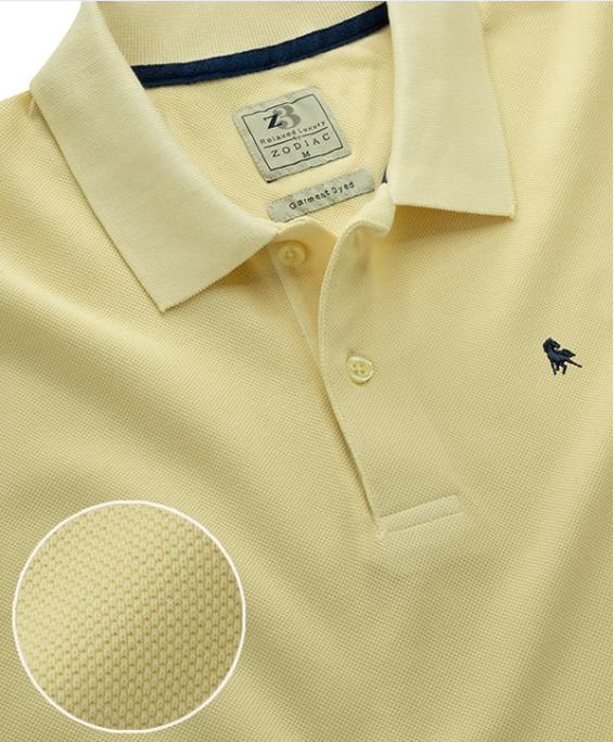 z3 Polo Ready-to-wear Dyed Solid Color Slim Fit Casual Cotton T-shirt (Copy)