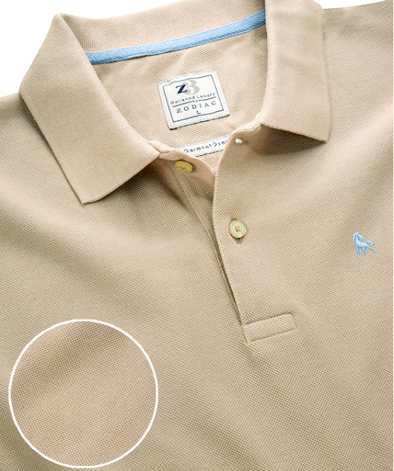 z3 Polo Ready-to-wear Dyed Solid Color Slim Fit Casual Cotton T-shirt (Copy)