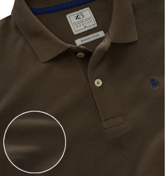 z3 Polo Ready-to-wear Dyed Solid Color Slim Fit Casual Cotton T-shirt (Copy)