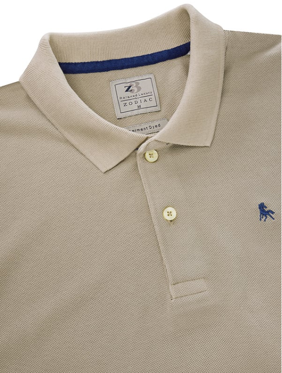 z3 Polo Ready-to-wear Dyed Solid Color Slim Fit Casual Cotton T-shirt (Copy)